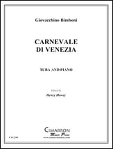 Carnevale di Venezia Tuba and Piano P.O.D. cover